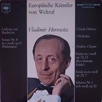 CBS : Horowitz - Beethoven, Chopin, Debussy